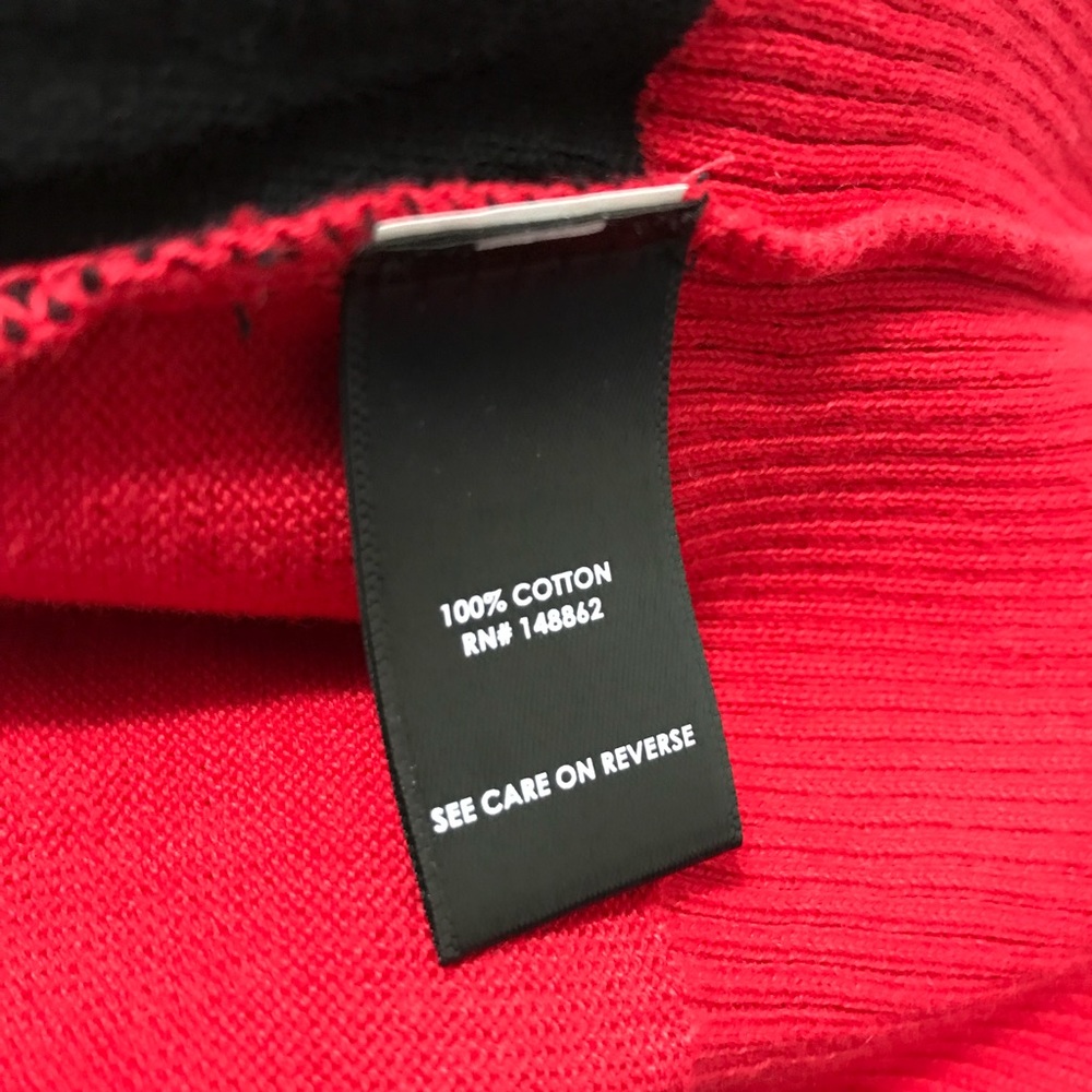 Torrid Size 0 Sweater Knit Top Red New Pullover - Picture 3 of 4